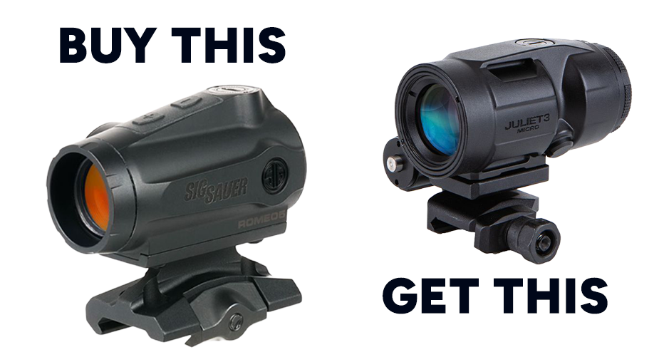 BUY A ROMEO5 GEN II GET A FREE JUILET3-MICRO MAGNIFIER