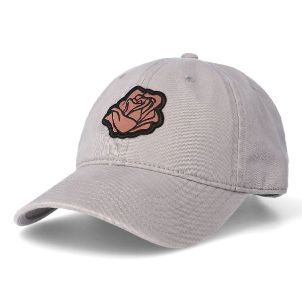ROSE RELAXED FIT HAT GRAY