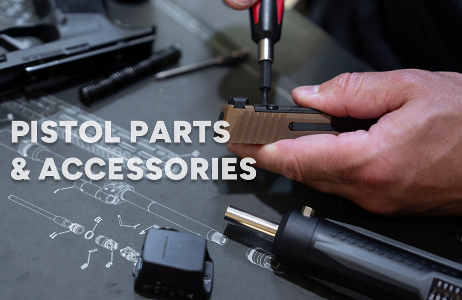 PISTOL PARTS AND ACCESSORIES