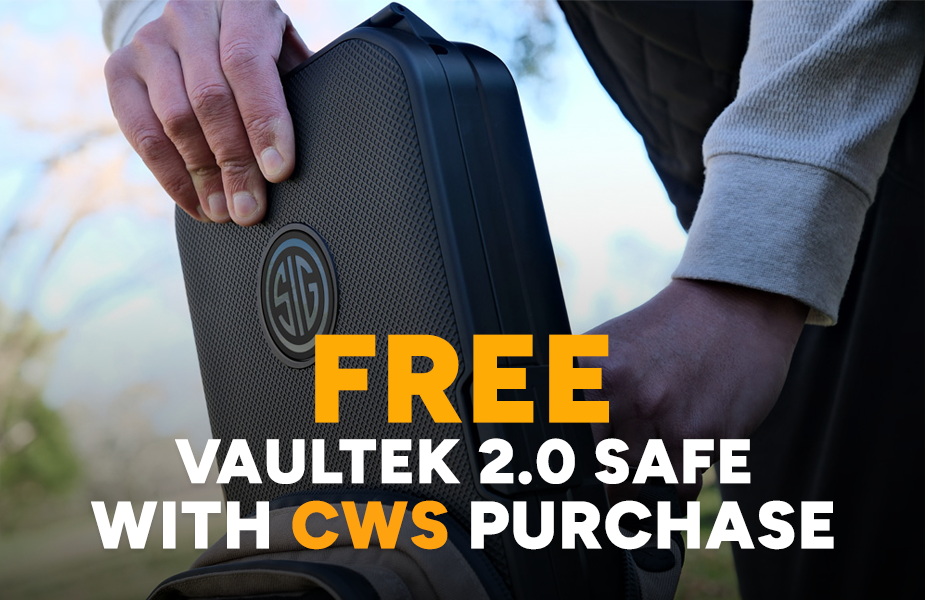 CWS + FREE Vaultek 2.0 Safe