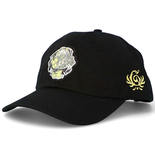 SIG INK SKULL SNAPBACK HAT - BLACK