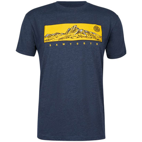 SIG SAUER SAWTOOTH - MEN'S NAVY T-SHIRT
