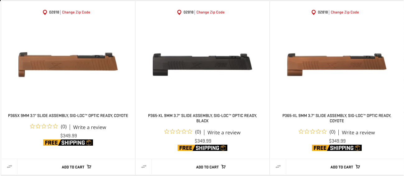 SIG-LOC Compact Slides