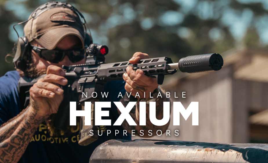 Meet HEXIUM&trade; &ndash; our most adaptable line of suppressors.