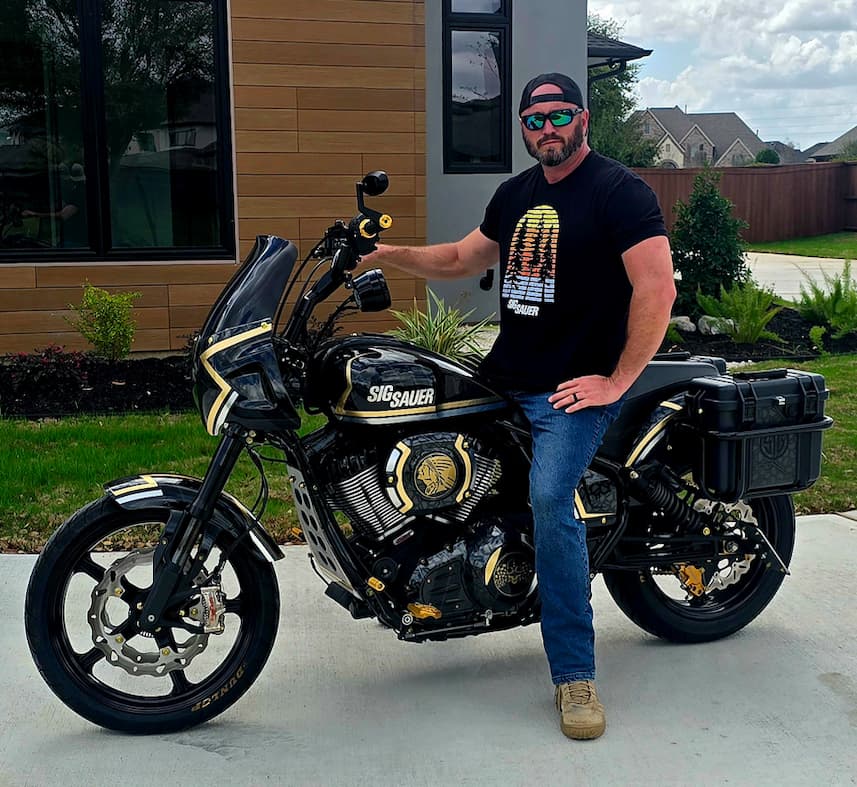 Sweepstakes winner, Nick Smith of Texas