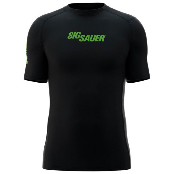 SIG SAUER RASH GUARD - BLACK