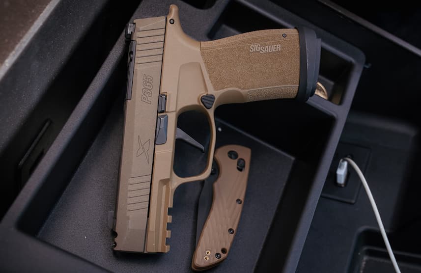 WEB EXCLUSIVE: P365-XMACRO COMP in Custom Cerakote Bronze
