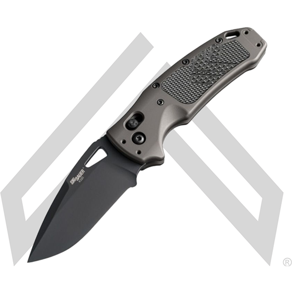 SIG K320 AXG LEGION DROP POINT BLADE KNIFE - HOGUE