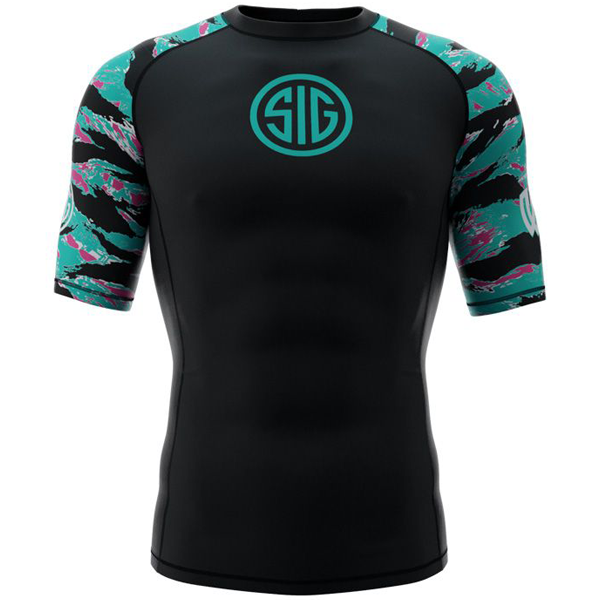 SIG SAUER RASH GUARD - MIAMI TIGER STRIPE