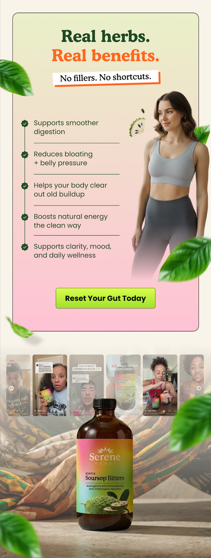 Real Herbs. Real Benefits.