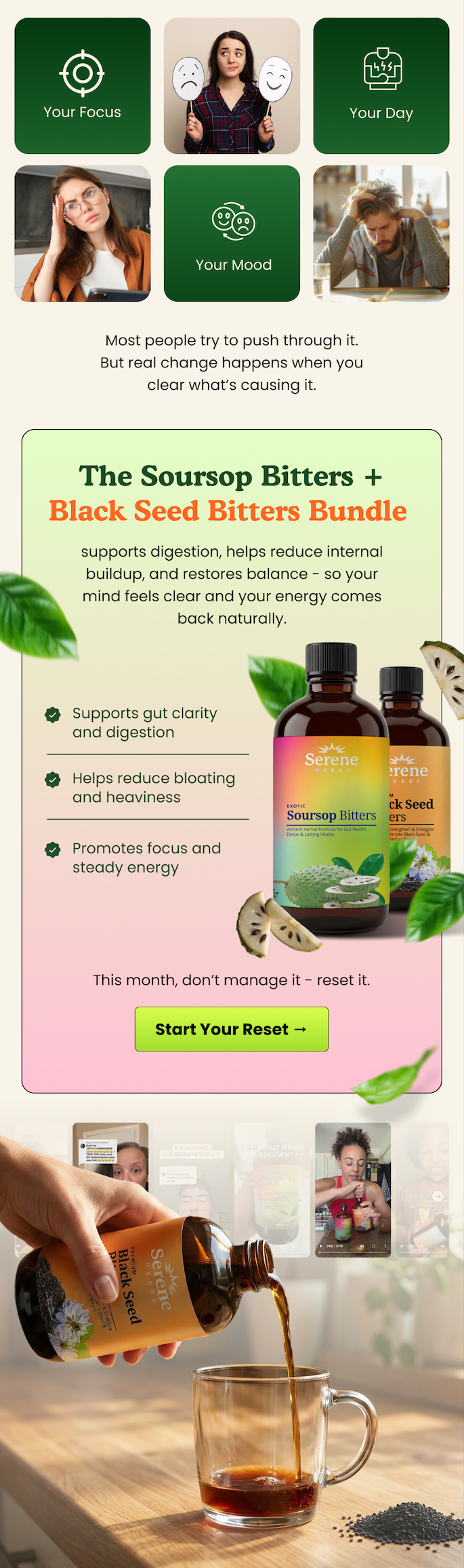 Gentle herbal formulas made for everyday support and peace of mind
