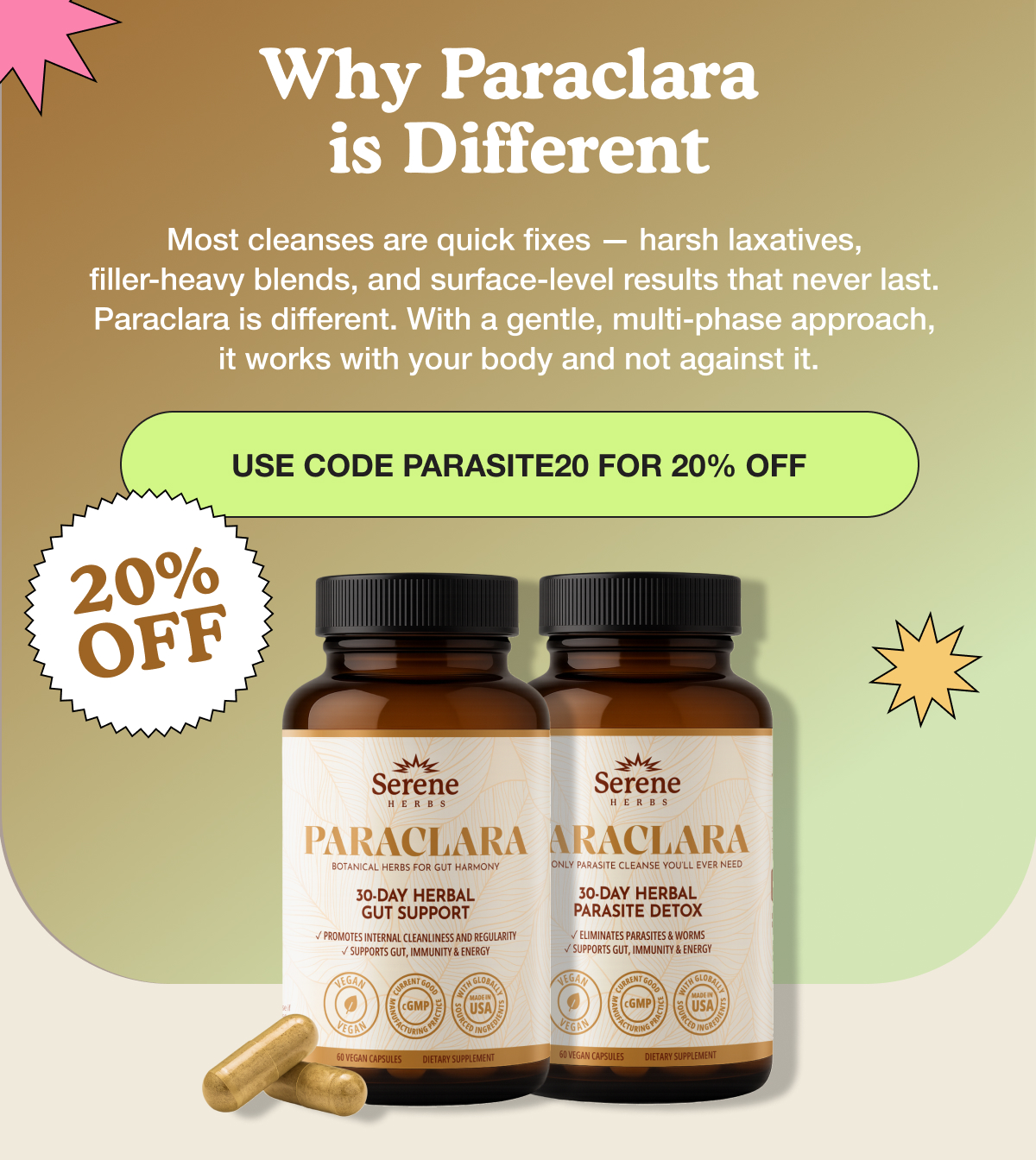 WHY PARACLARA IS DIFFERENT