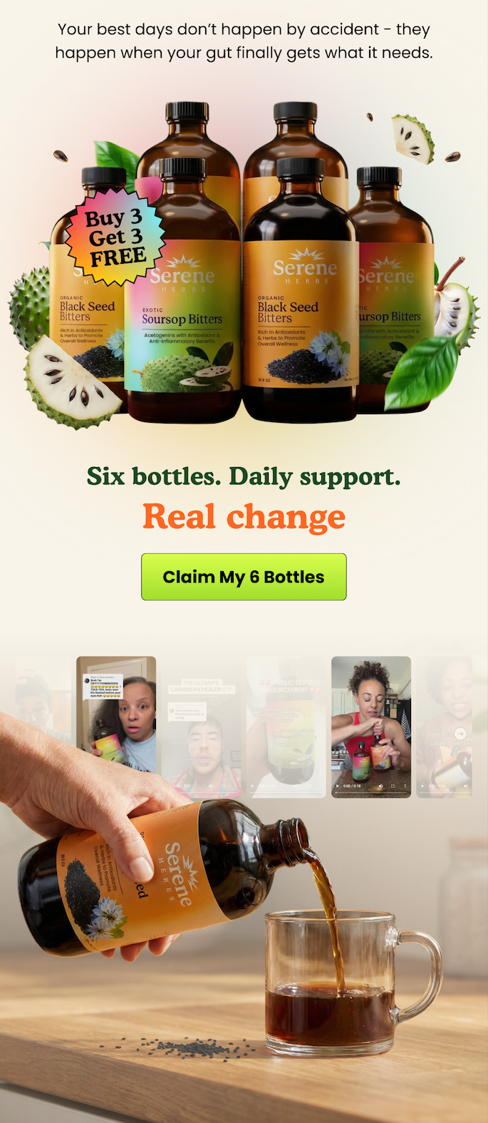 Gentle herbal formulas made for everyday support and peace of mind
