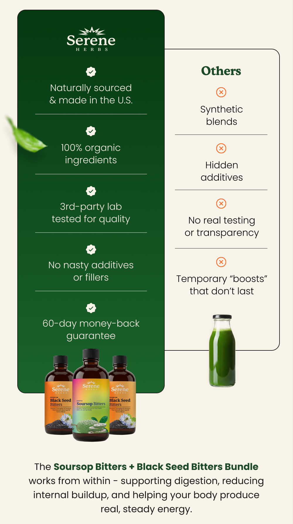 Gentle herbal formulas made for everyday support and peace of mind