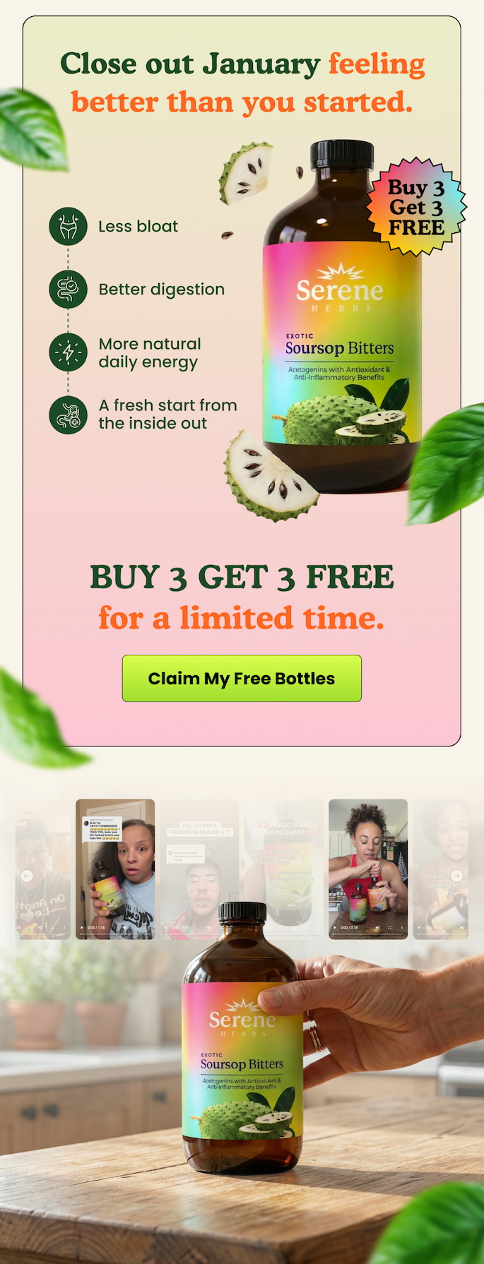 Supports digestive health and reduces bloating