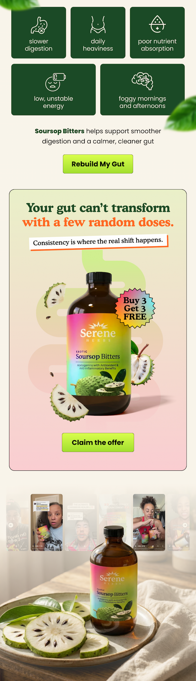 Supports digestive health and reduces bloating