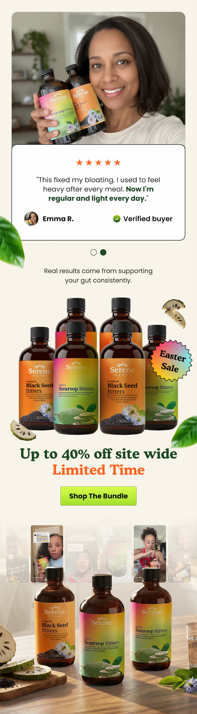 Gentle herbal formulas made for everyday support and peace of mind