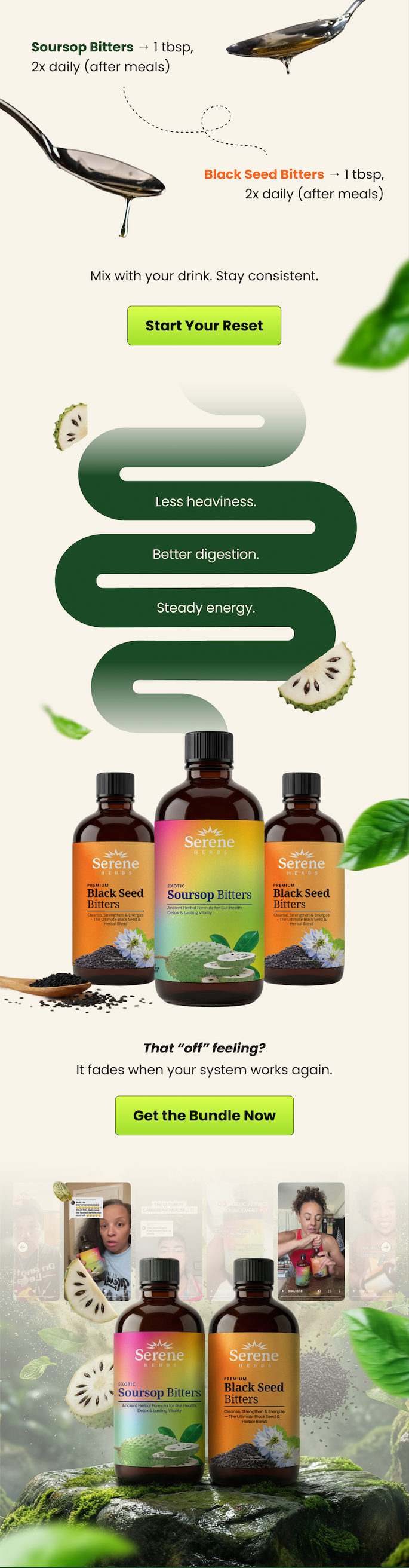 Helps reduce bloating and improve digestion naturally