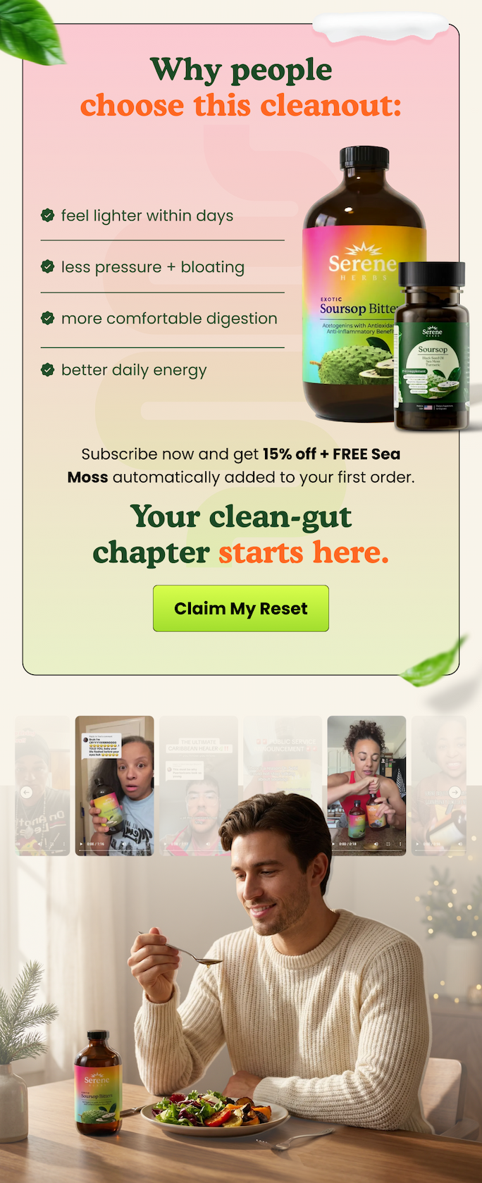 Supports digestive health and reduces bloating