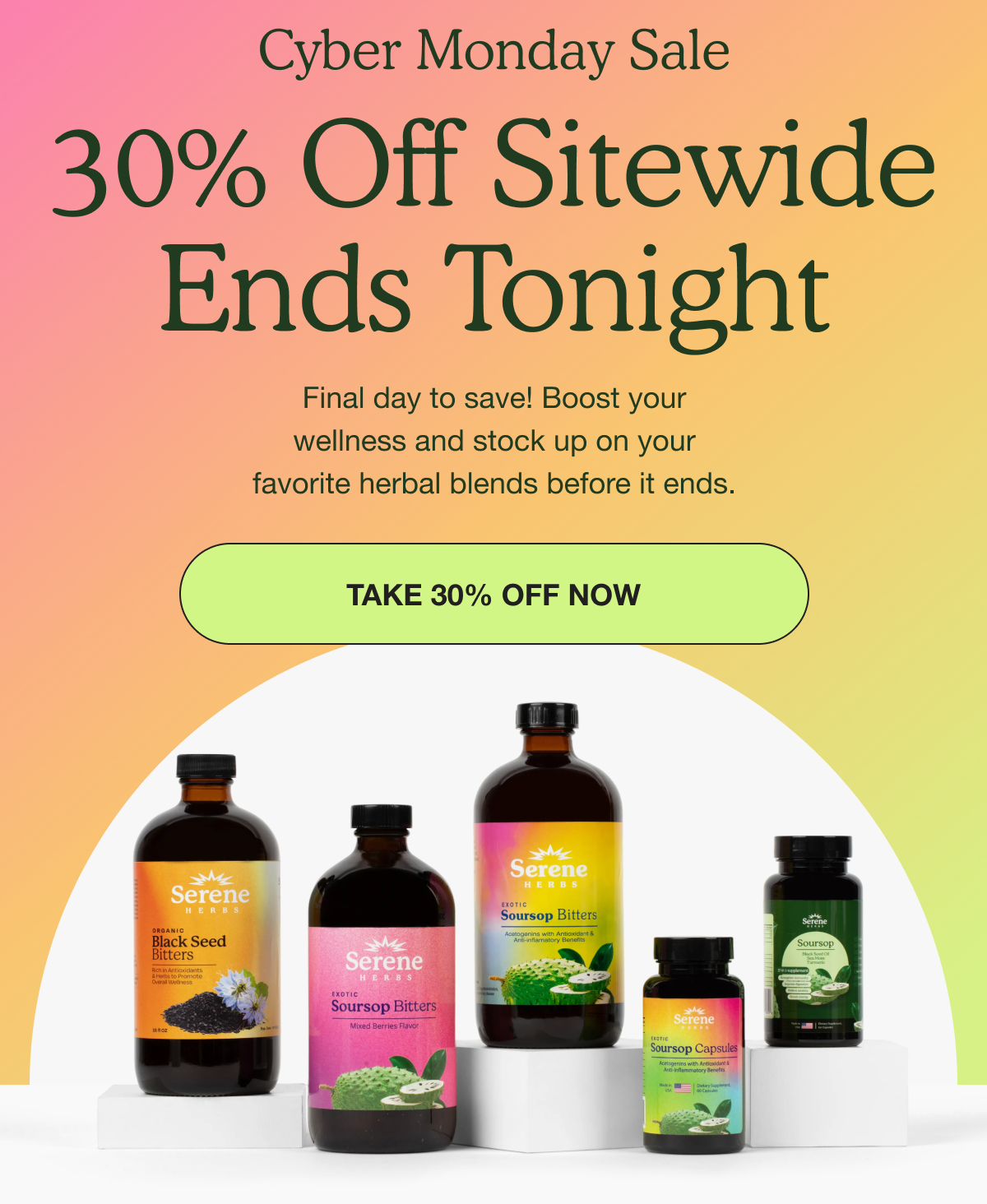Cyber Monday Sale | 30% Off Sitewide Ends Tonight | Final day to save! Boost your wellness and stock up on your favorite herbal blends before it ends. | Use Code BF30 | Take 30% Off Now