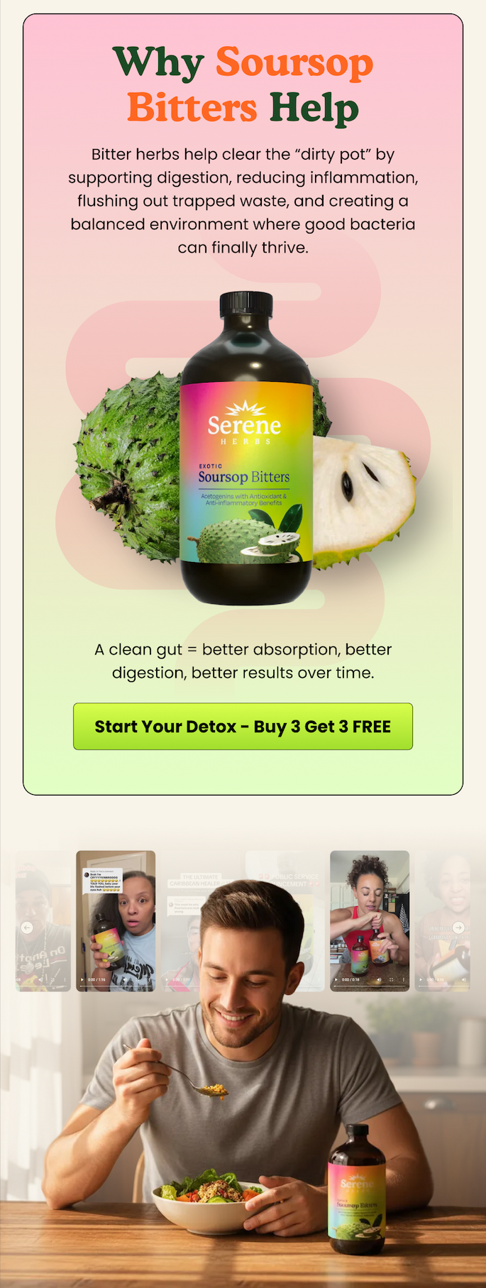 Supports digestive health and reduces bloating