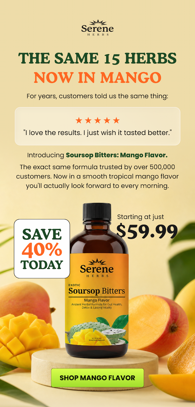 Herbal blend designed to support gut health and energy