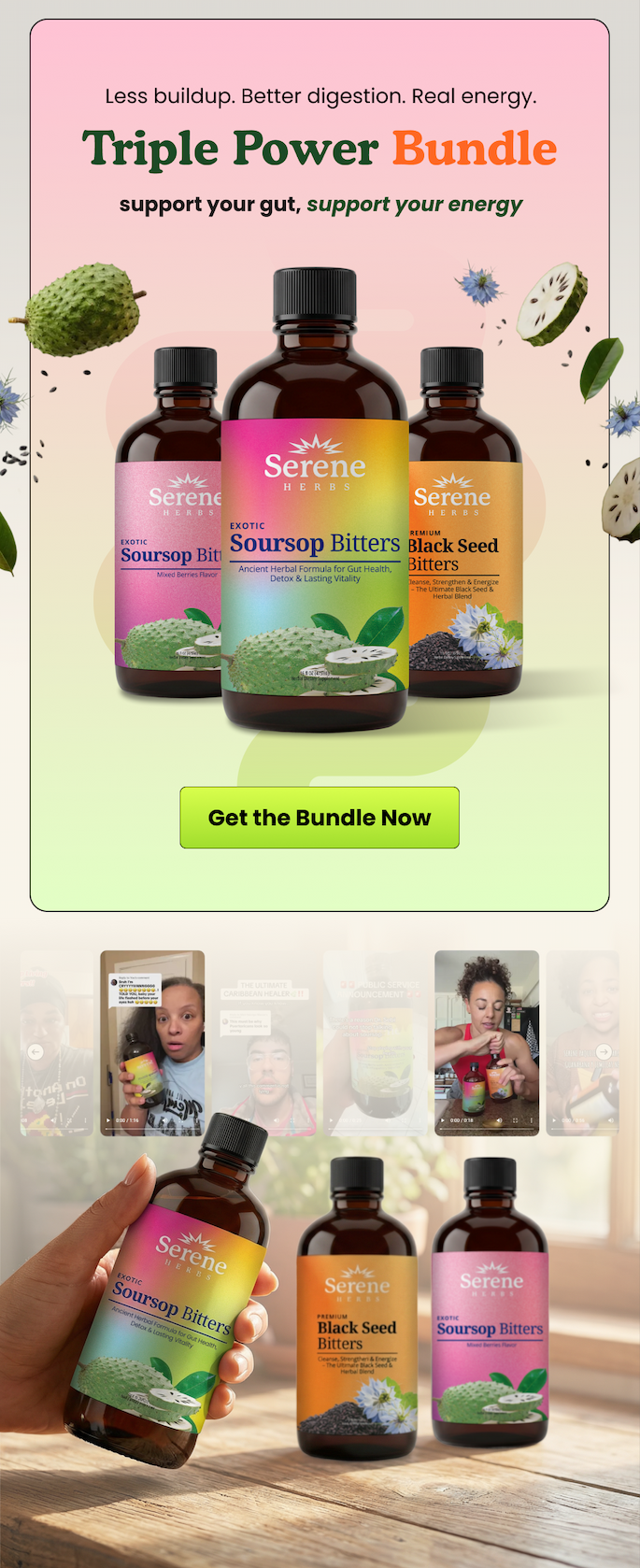 Helps reduce bloating and improve digestion naturally