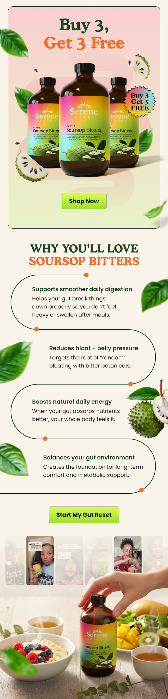 Supports digestive health and reduces bloating