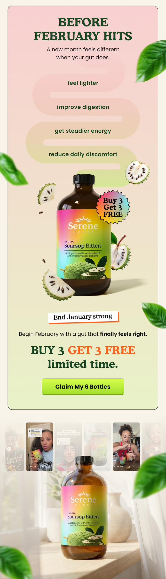 Supports digestive health and reduces bloating