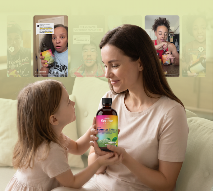 Herbal blend designed to support gut health and energy