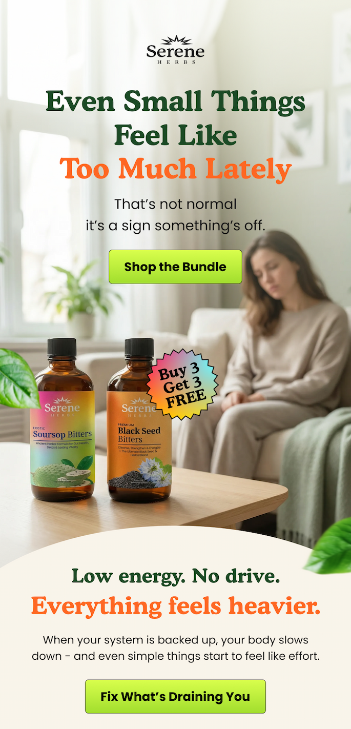 Herbal blend designed to support gut health and energy