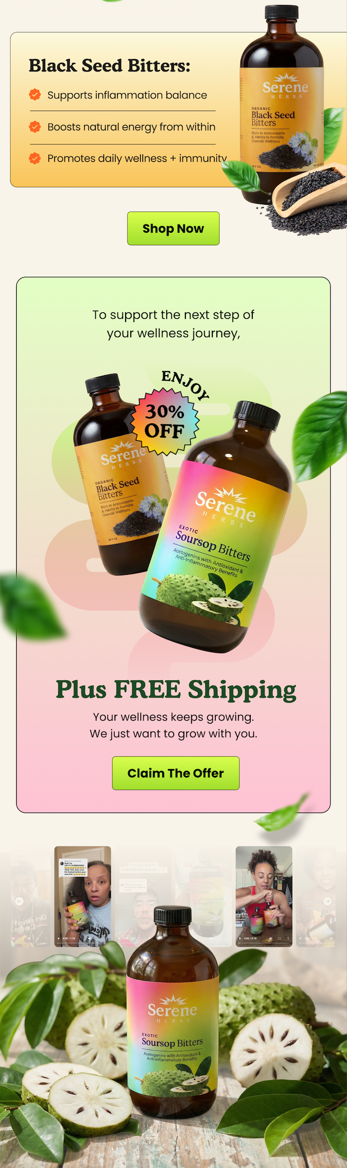 Gentle herbal formulas made for everyday support and peace of mind