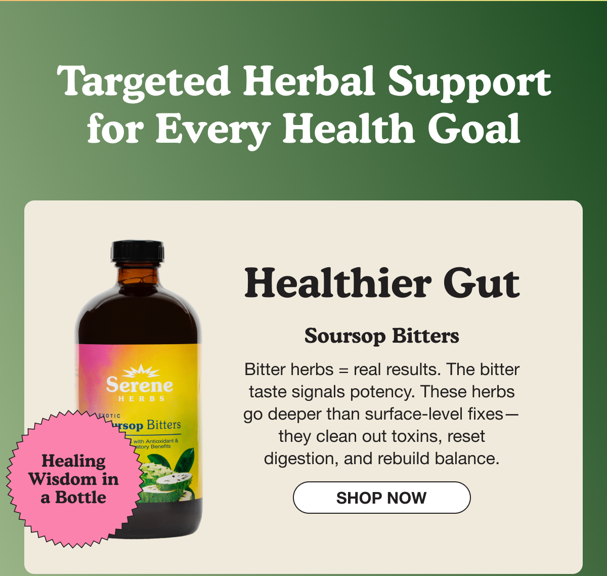 HEALTHIER GUT