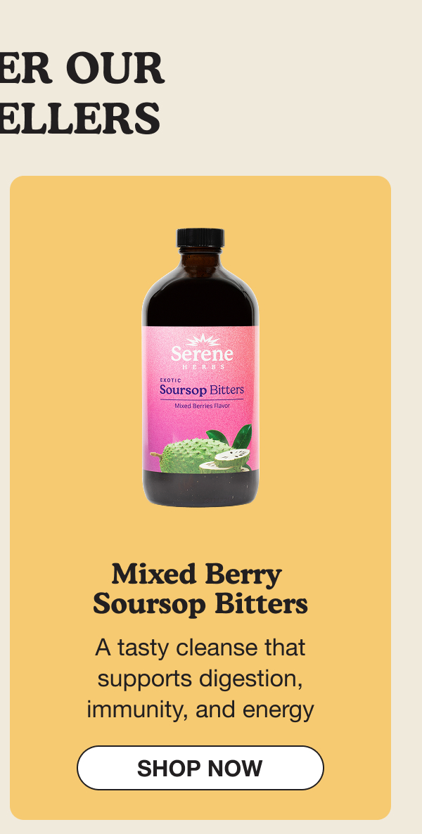 MIXED BERRY SOURSOP BITTERS