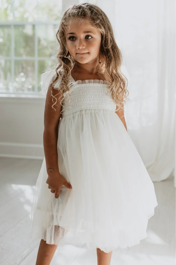 Juliet Dress (antique ivory tulle)