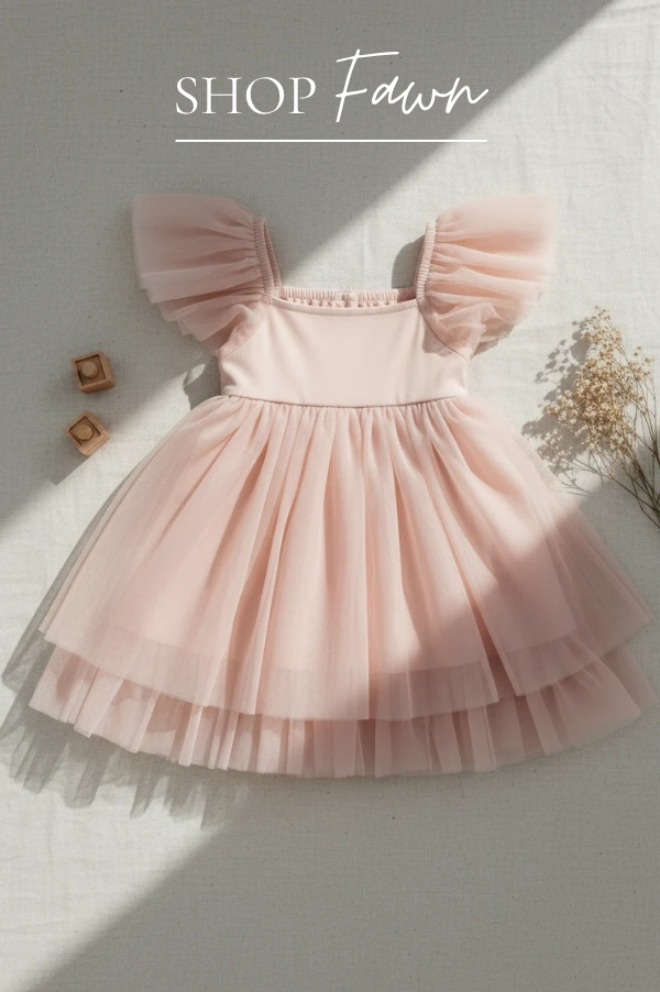 Fawn Dress (soft pink tulle)