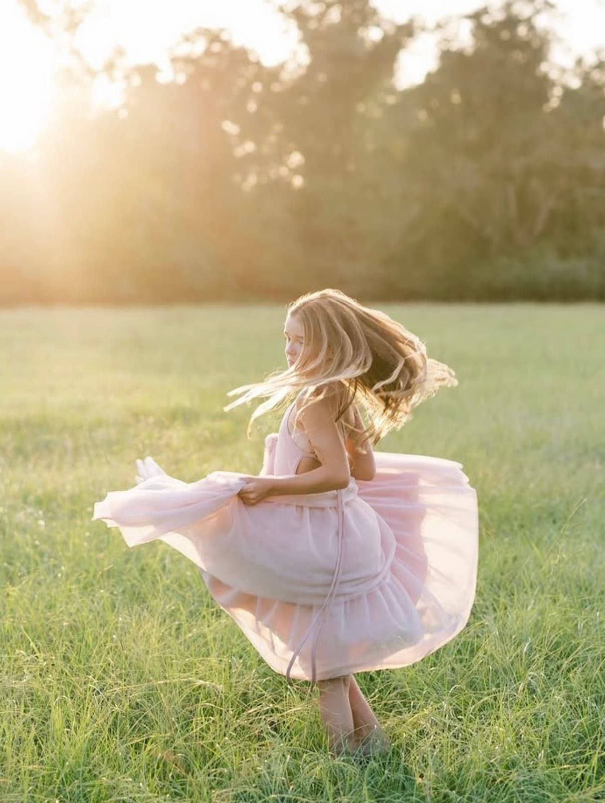 Wendy Dress Soft Pink Tulle
