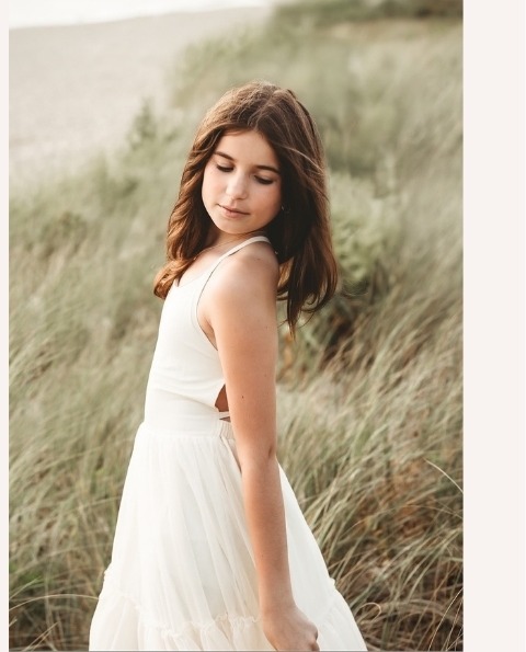 Wendy Dress (antique ivory tulle)