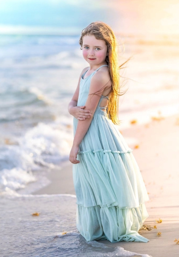 Wendy Dress (mint tulle)