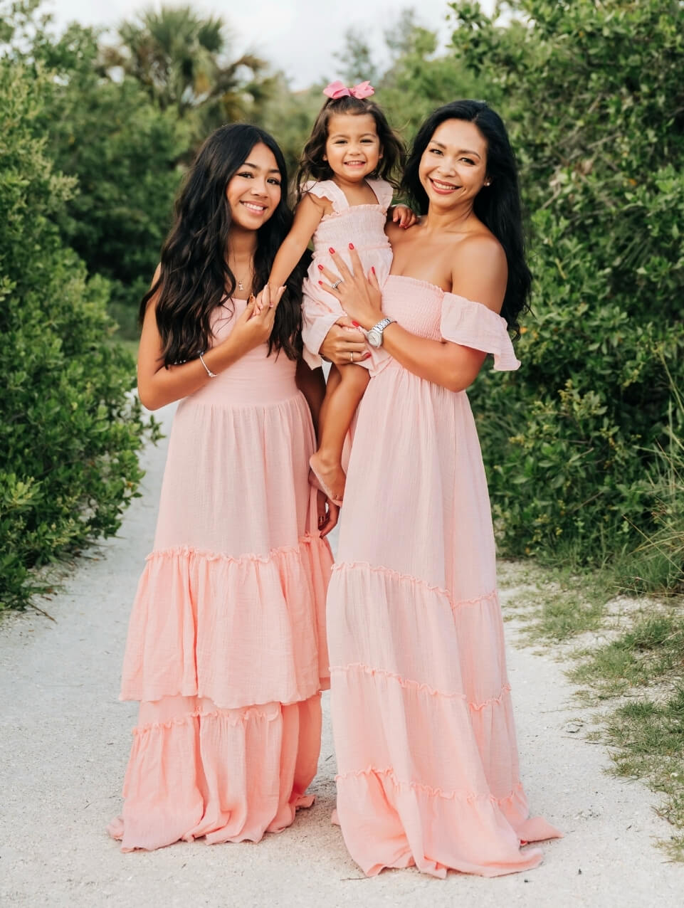 Women's Wendy Dress (vibrant coral muslin)