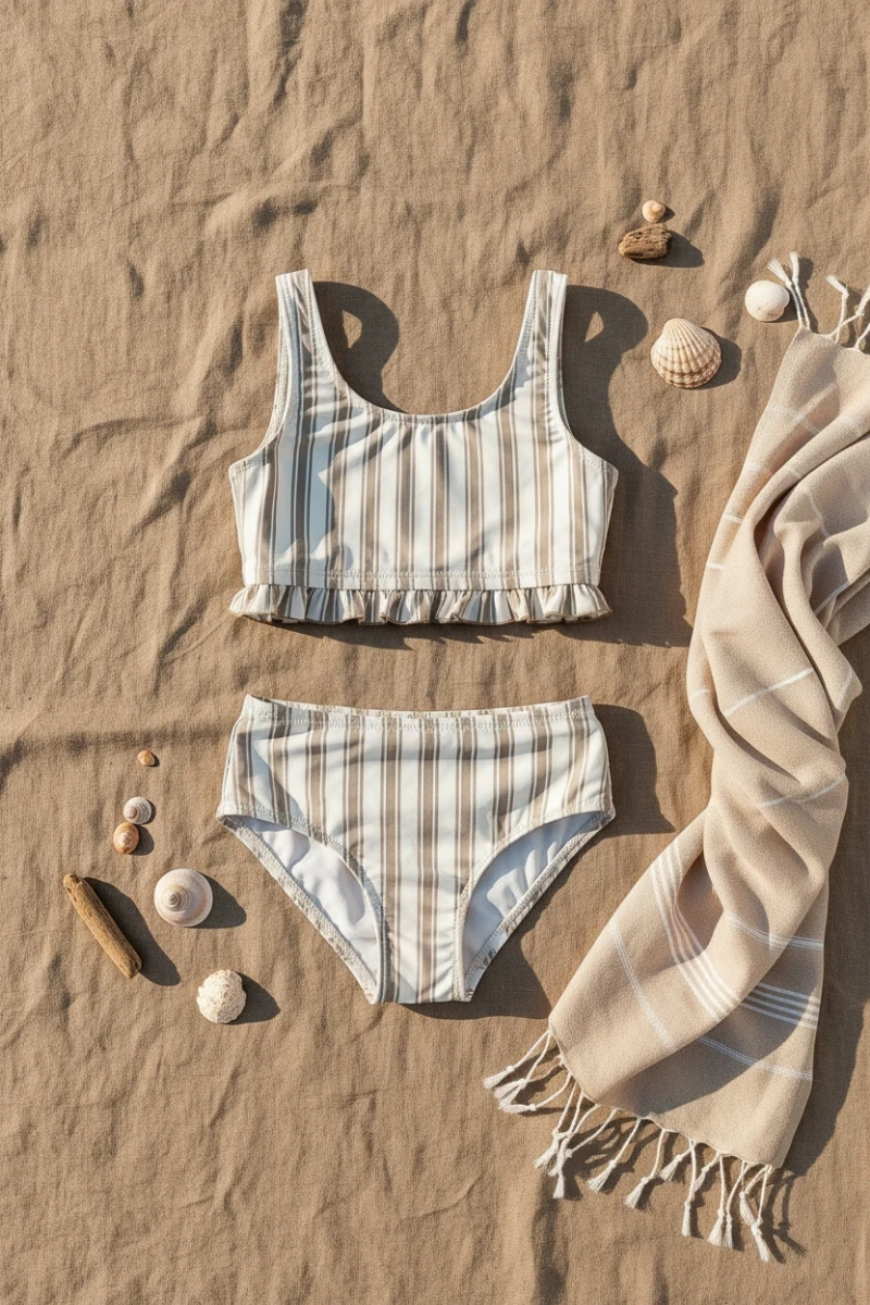 Scoopback Set (ash stripe)