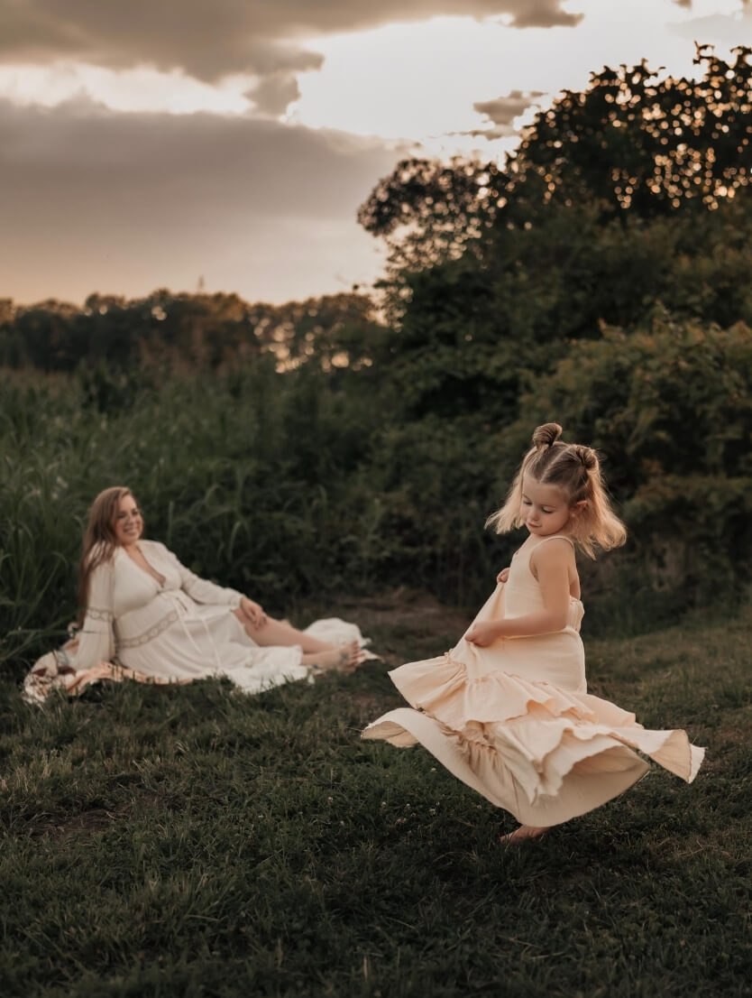Wendy Dress (sand muslin)