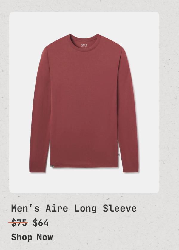 Men's Aire Long Sleeve