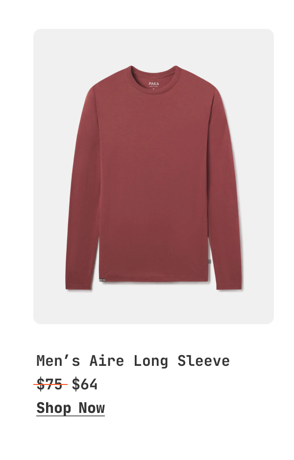 Men's Aire Long Sleeve