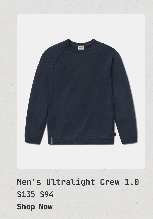 Men's Ultralight Crew 1.0