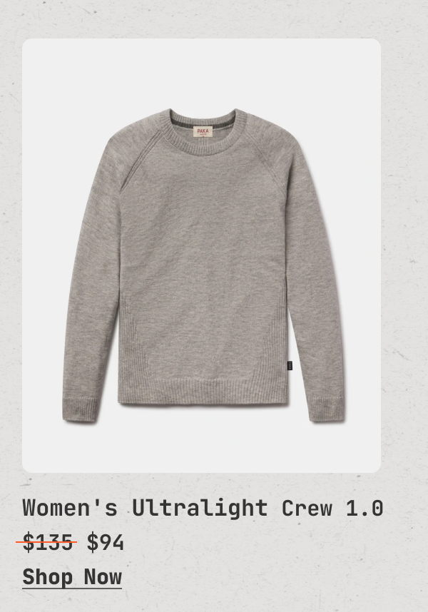 Women's Ultralight Crew 1.0