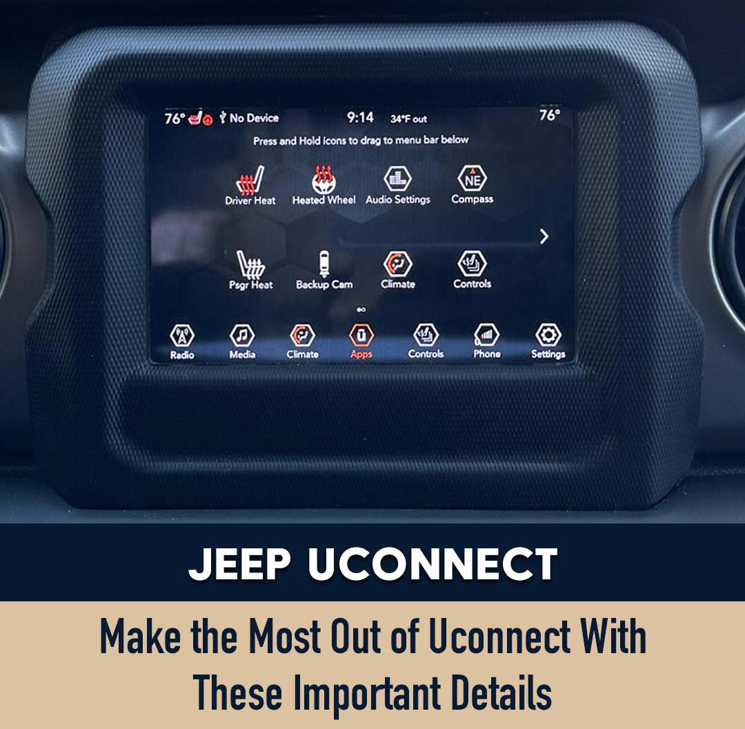 5 Ways To Get More Out of The Jeep Uconnect JEDCO