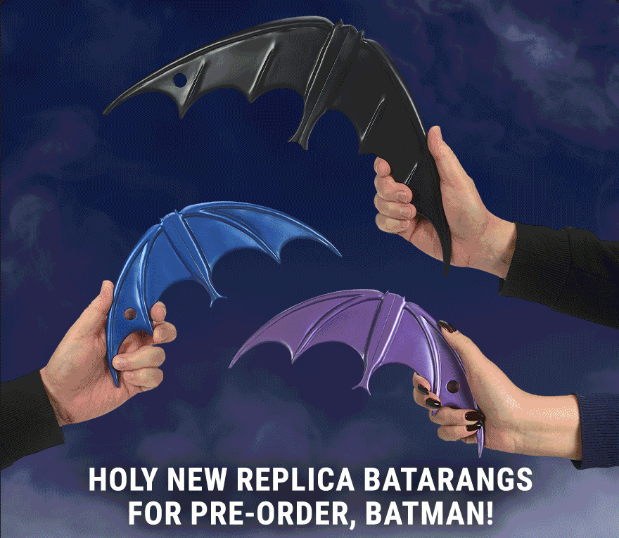 NEW Replica Batarangs for Preorder! 🦇 NECA
