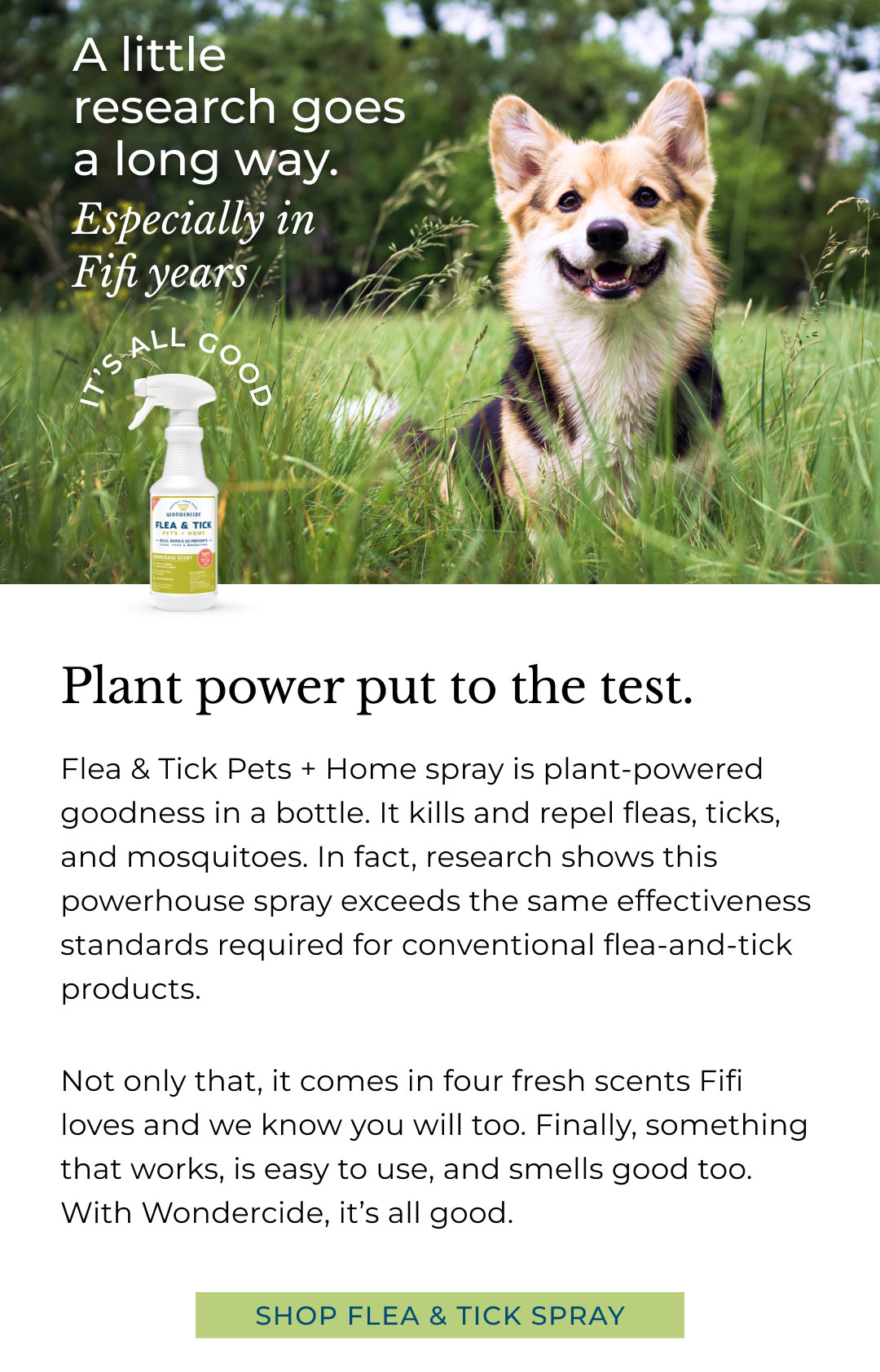 🌿 What’s in each bottle? Wondercide