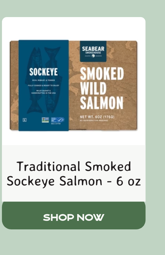 Traditional Smoked Sockeye Salmon